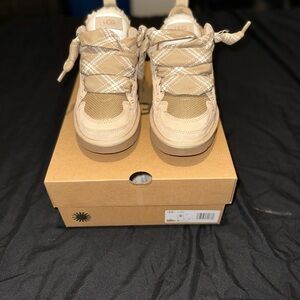 UGG Women's Tan and Cream Sneakers